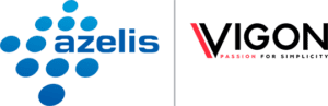 Azelis and Vigon partnership logo